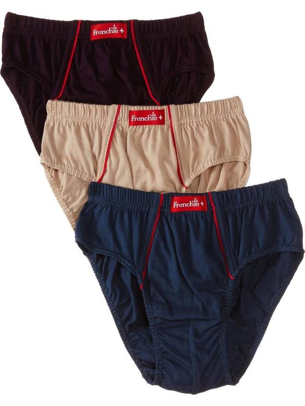 FRENCHIE Pack of 6 Solid Men Brief