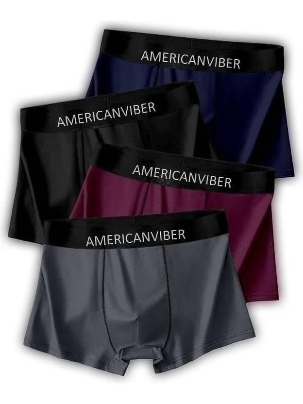 Americanviber Solid Men Trunk