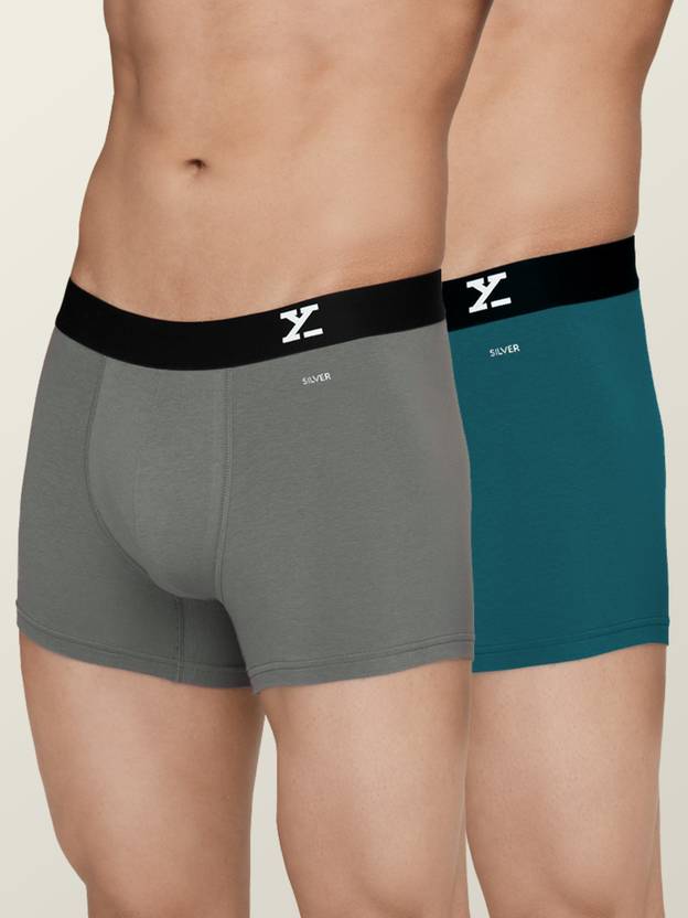 Pack of 2 Aero Anti-bacterial Odour-free cotton Solid Men Trunk