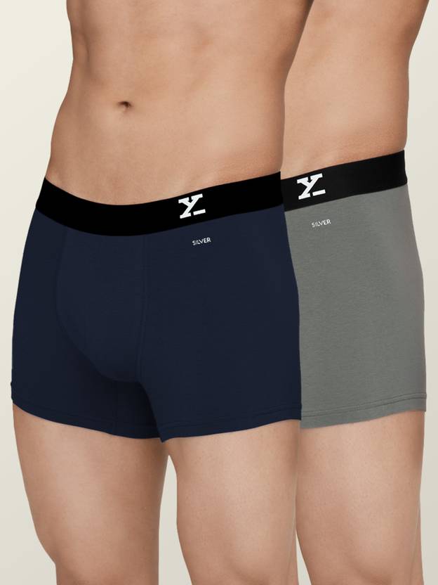 Pack of 2 Aero Anti-bacterial Odour-free cotton Solid Men Trunk