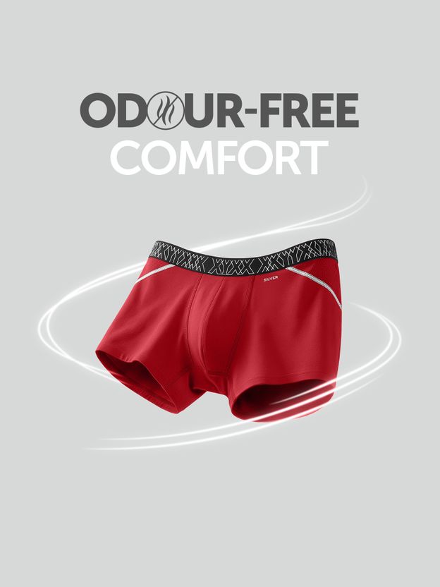 XYXX Pack of 1 Odour-free Cotton SPRINT Underwear Solid M - Image 2