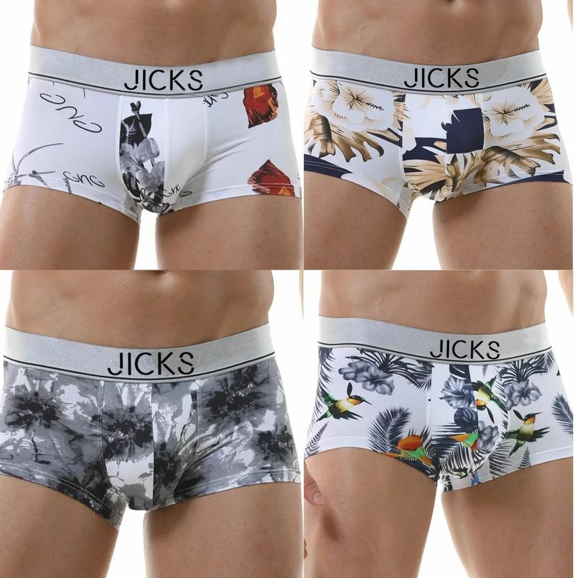 kydee Pack of 3 Graphic Print Men Trunks - Image 10