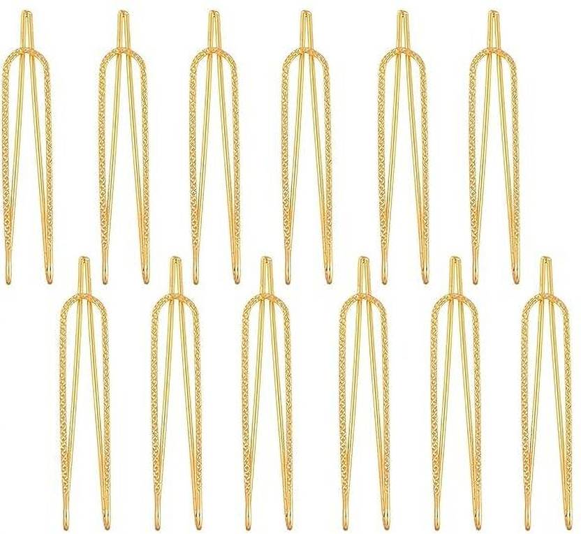 AKIKOAOKI U Saree Pin Waist pleats Pallu pin Brooch