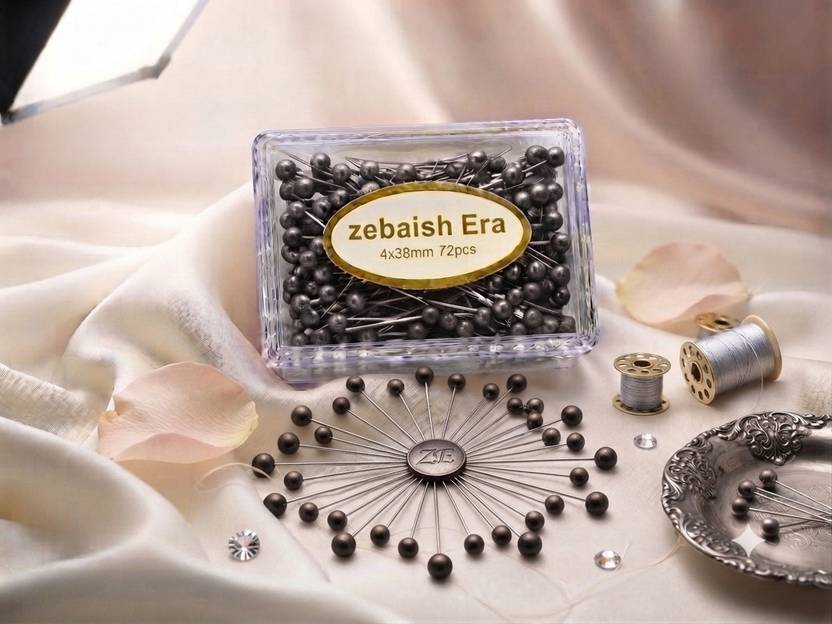 Zebaish Era abaya pin oxidise Brooch