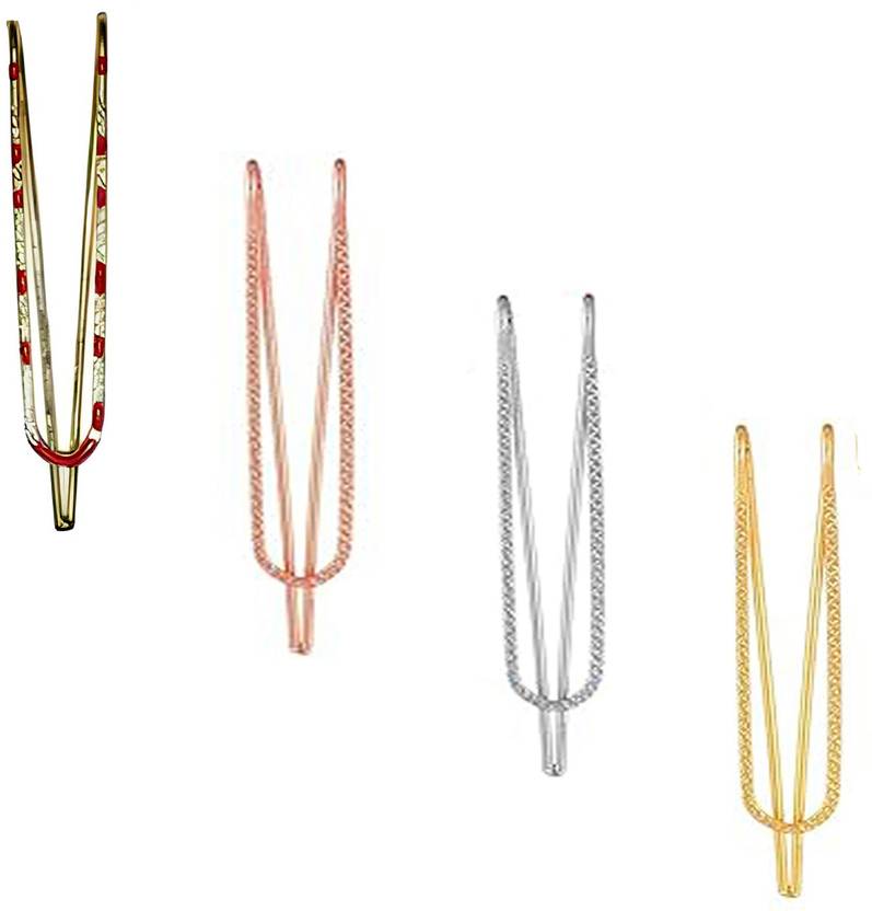 Bhagwati Creation MULTICOLOR SAFETY AND HIJAB PINS Brooch