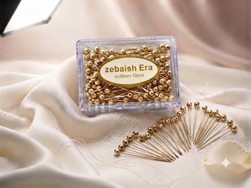 Zebaish Era abaya pin GOLD Brooch