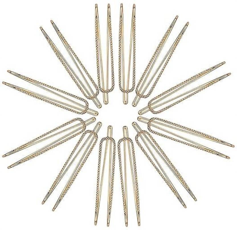 AKIKOAOKI U Saree Pin pack of 12 Brooch