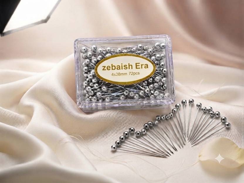 Zebaish Era abaya pin SILVER Brooch