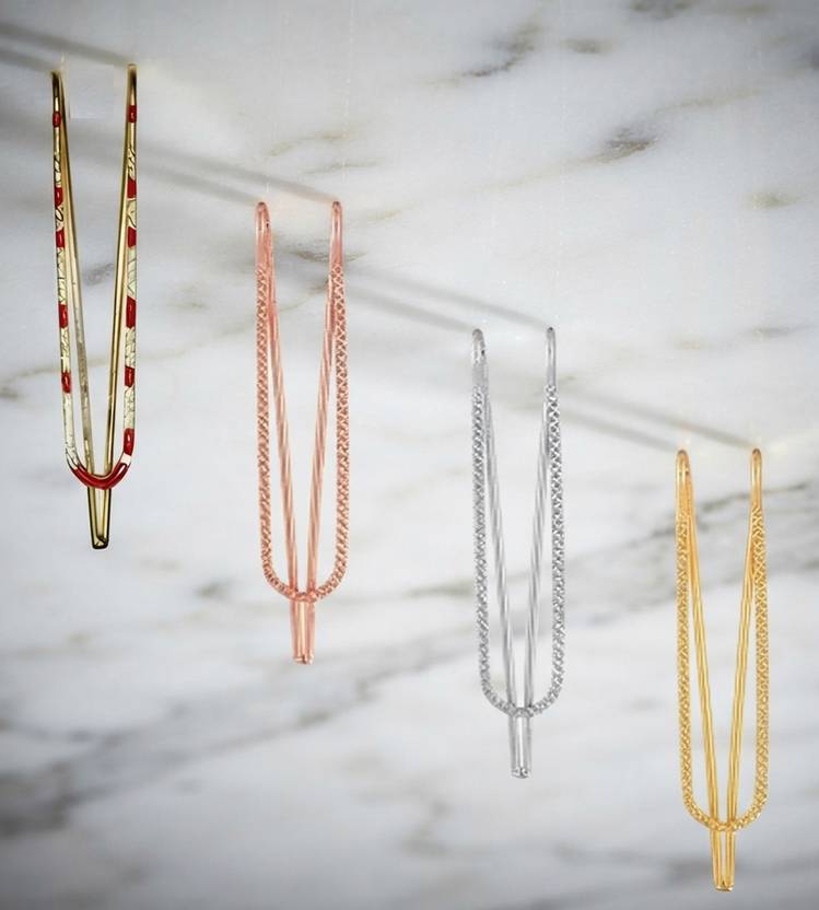 Atabz 100pcs safety pins Brooch