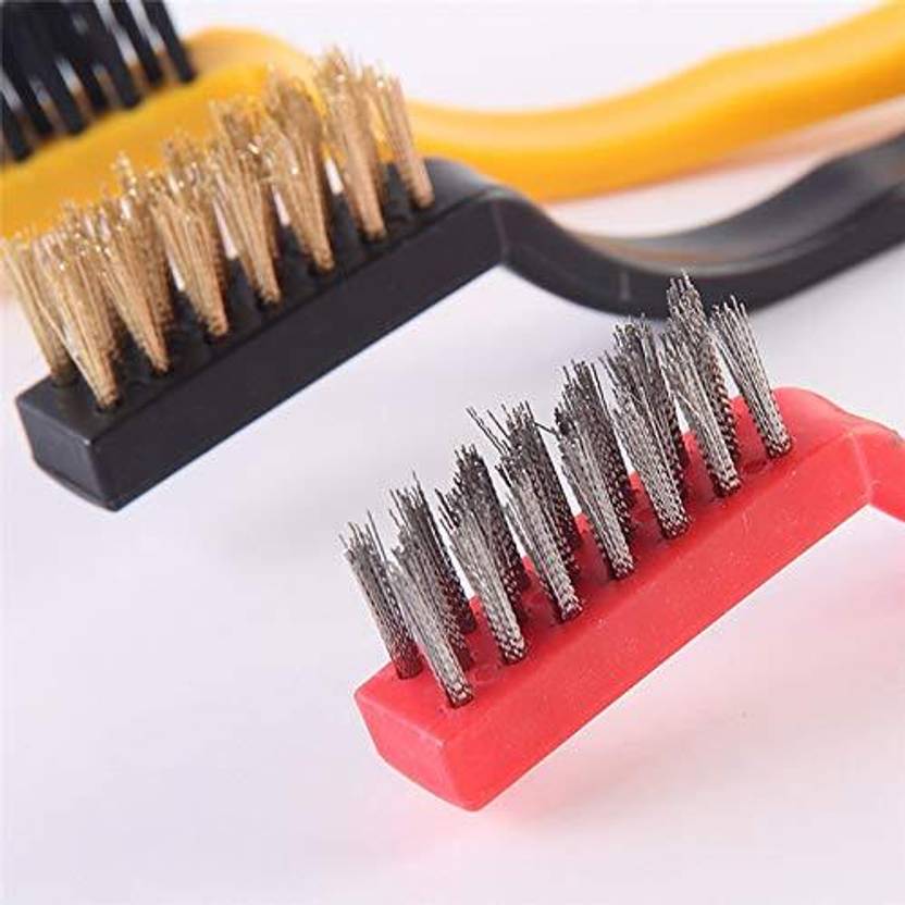 Buyer Choice Gas Cleaning Brush, Household Cleaning Brush for Gas Stove Burner Car Kitchen Handle Scratch Brush
