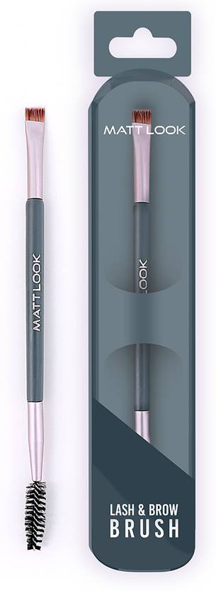 MATT LOOK Lash & Brow Brush For eyelash Extensions & Eye Makeup