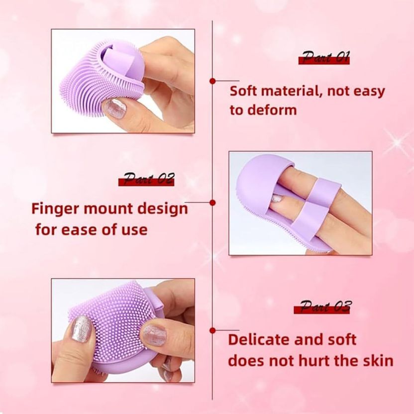 Homorra Silicone Facial Cleansing Scrubber - Image 4