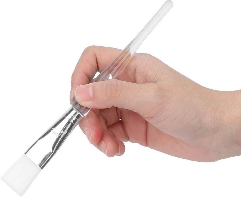 Cosluxe Professional Soft Brush Face pack, Bleach Brush Clear Handel Brush (Pack of 1