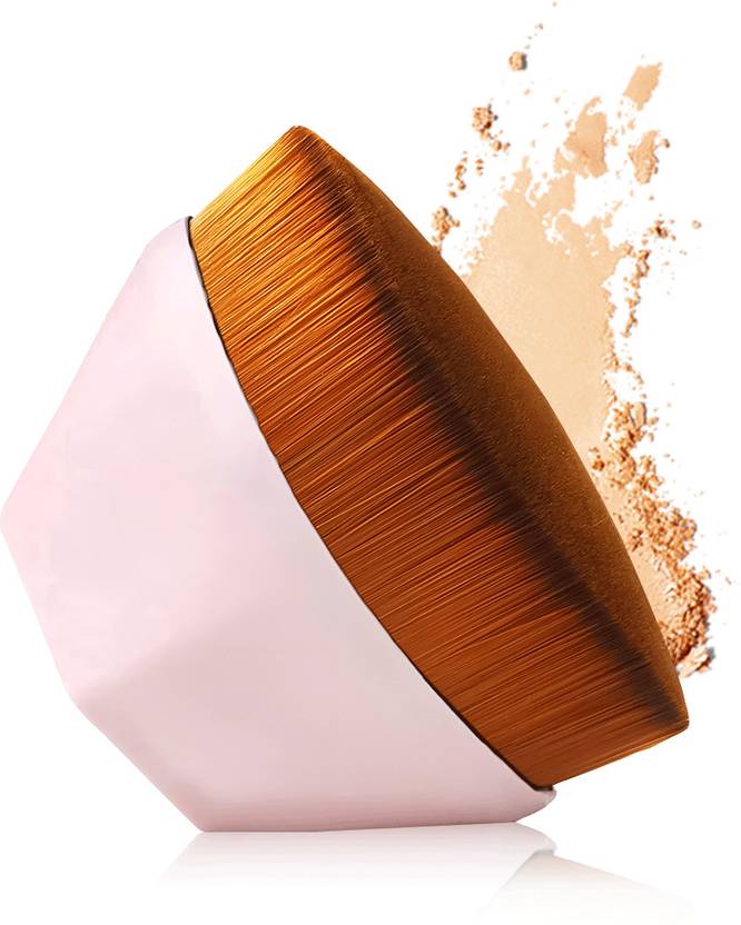 Gleva Foundation Makeup Brush Flat Top Kabuki Hexagon Foundation Brush