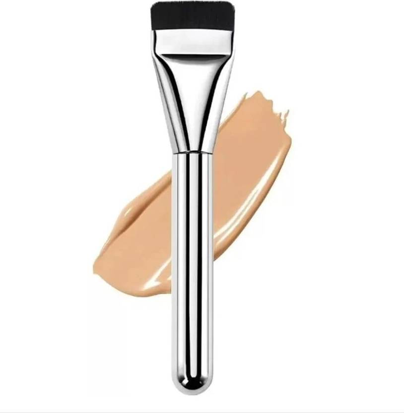 DARYUE Premium Ultra Thin Face Makeup Flat Foundation Brush for Liquid ,Cream Make up