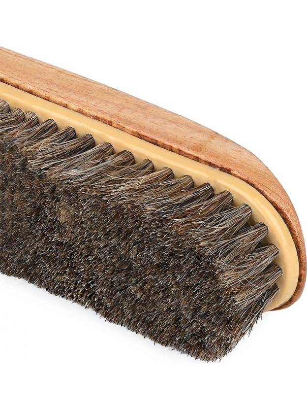 LOUIS STITCH Horse Hair Shoe Brush with Wooden Handle Brush