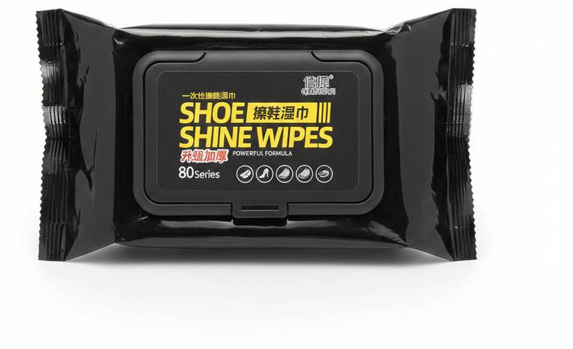 ShoeCare Pro Shoe Cleaning Wipes | Instant Cleaning | Portable Pack-1 (80 Wipes) Cleaner