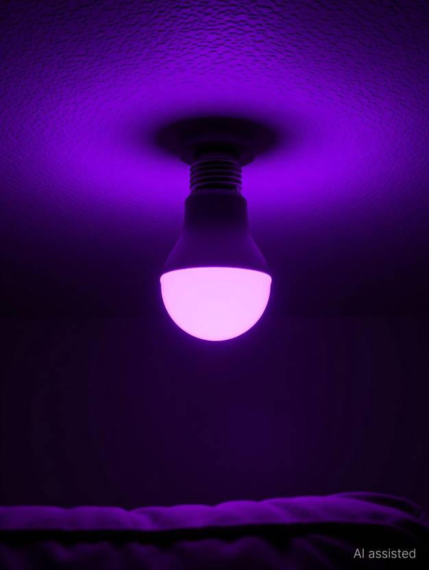 Brightstar 10 W Color Changing Round B22 LED Bulb