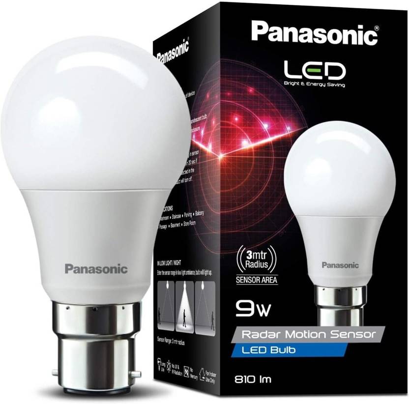 Panasonic 9W Motion Sensor LED Bulb