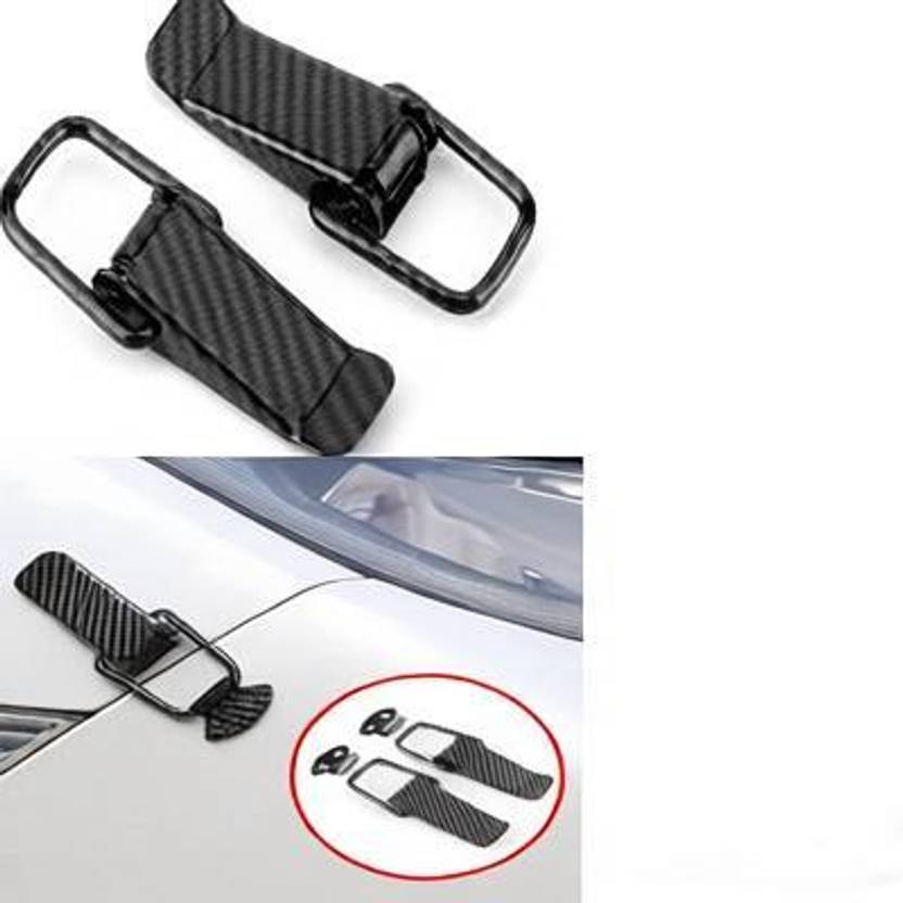 Bubu universal Car Bumper Security Hook Lock Clips(Carbon) For all cars Bumper Cap