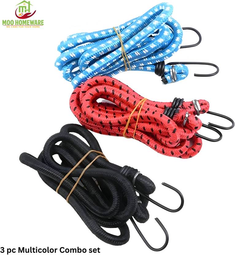 Moo Homeware High Strength Elastic Bungee Cord, Shock Cables, Luggage