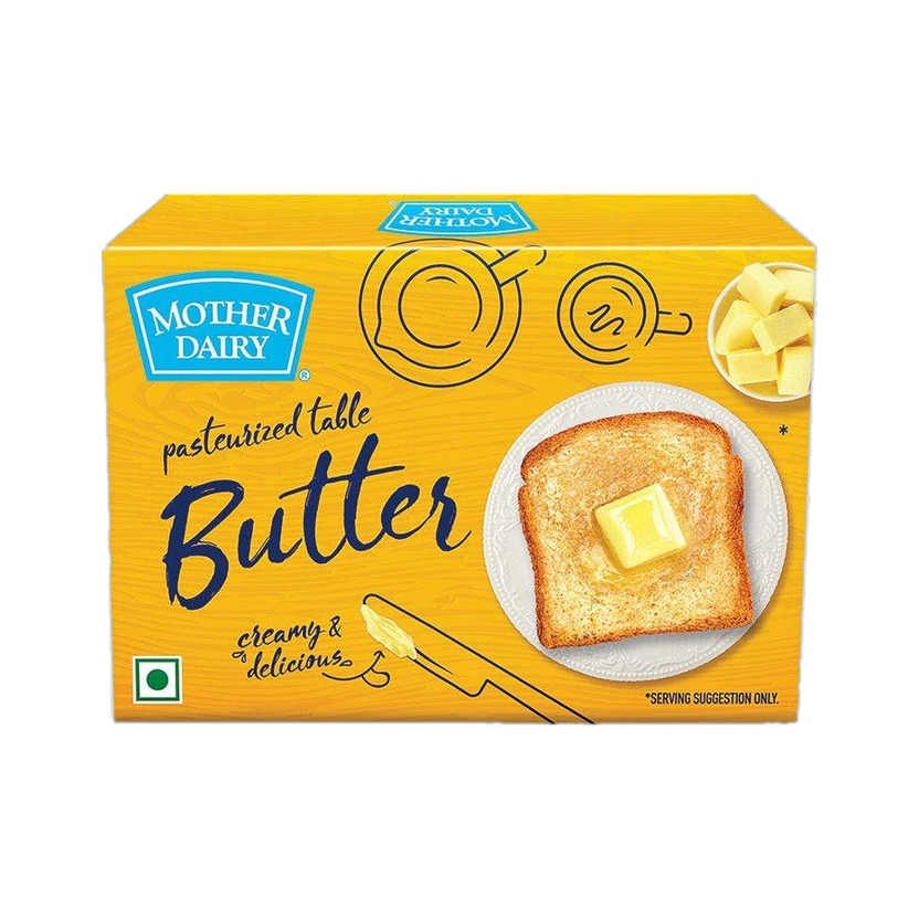 MOTHER DAIRY Pasteurised Salted Butter