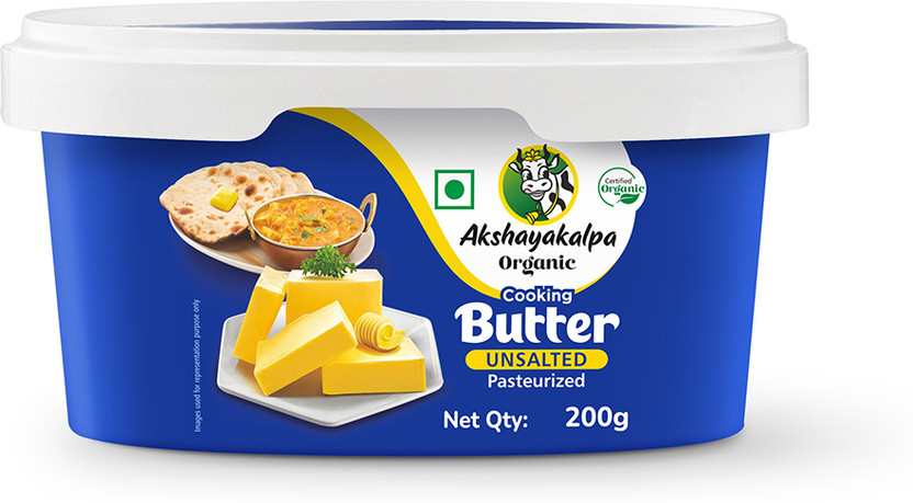 Akshayakalpa Organic Cooking Unsalted Butter