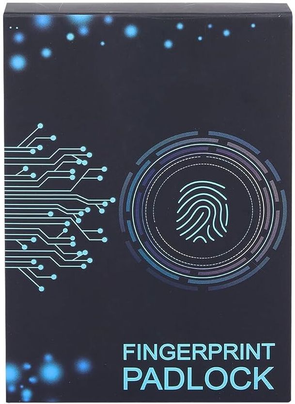 DPS Smart Fingerprint Padlock Combination Lock Pack of 1 - Image 5