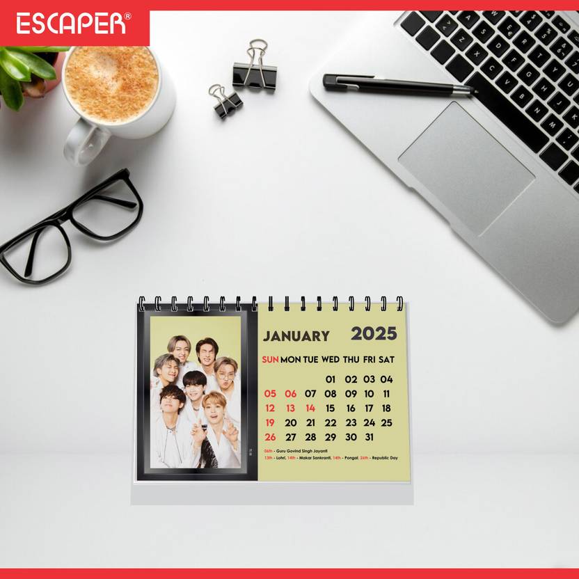 Buy Desk Calendar 2025 