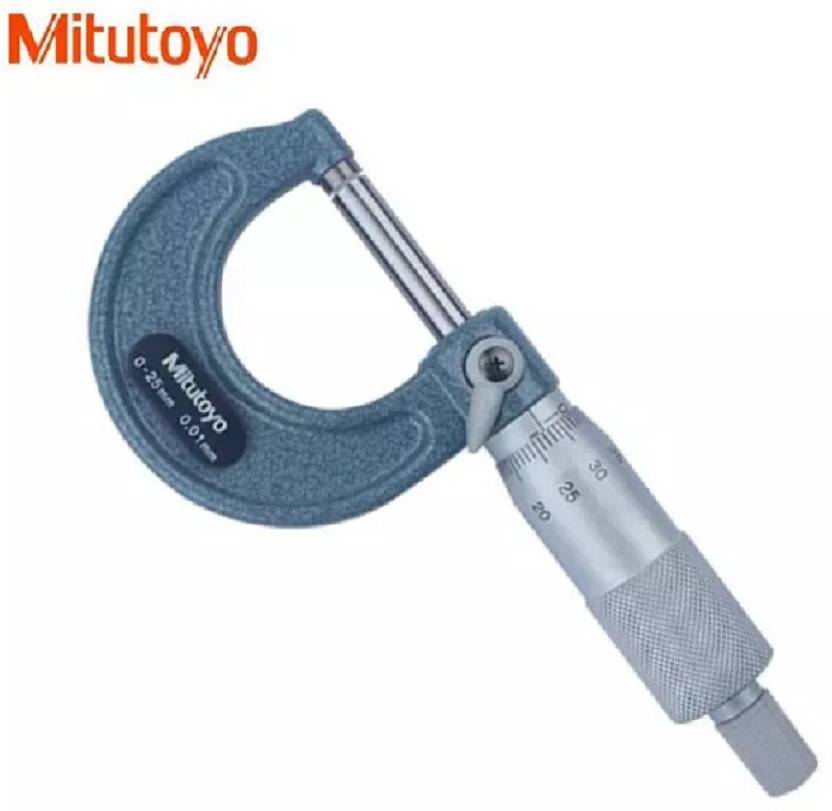 Mitutoyo 025 mm Outside Micrometer 103137 Micrometer Screw Gauge