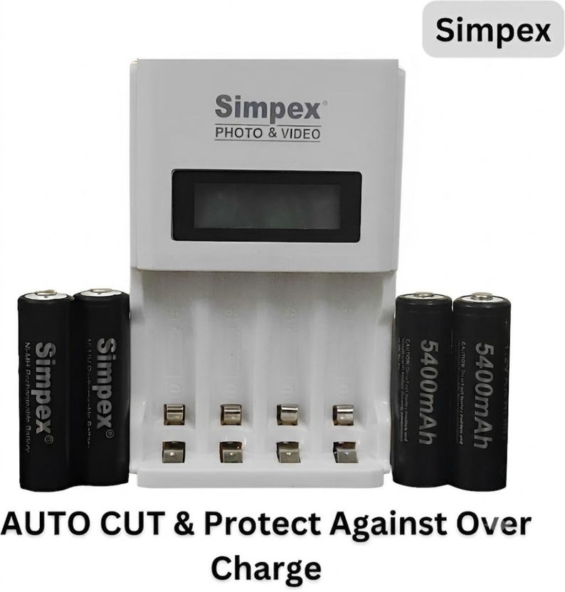 Simpex 5400mAh 4pc AA Fast Charger - Image 3