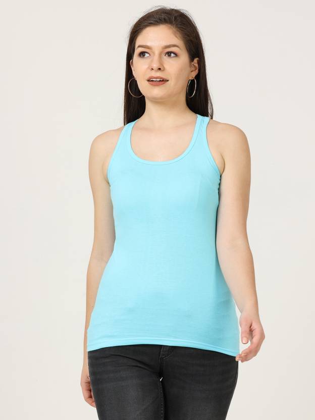 Fleximaa Women Blue Camisole