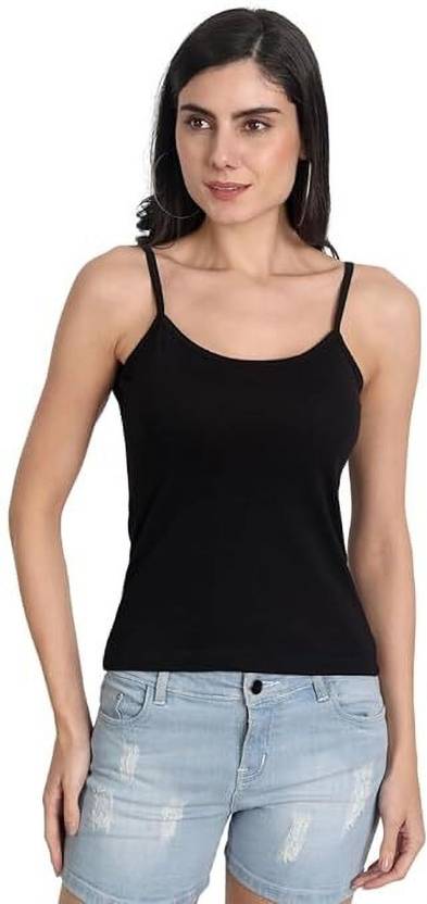 Aimly Women Black Camisole