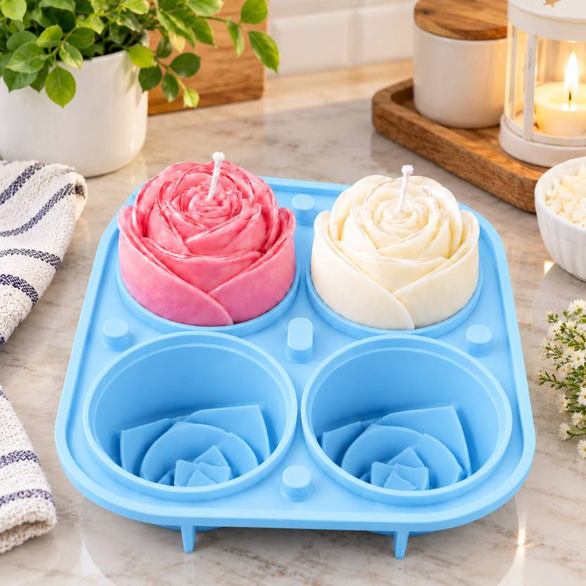 dravora Regular Silicone Candle Moulds