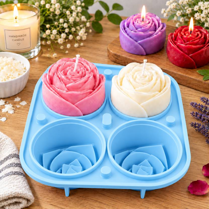 dravora Regular Silicone Candle Moulds