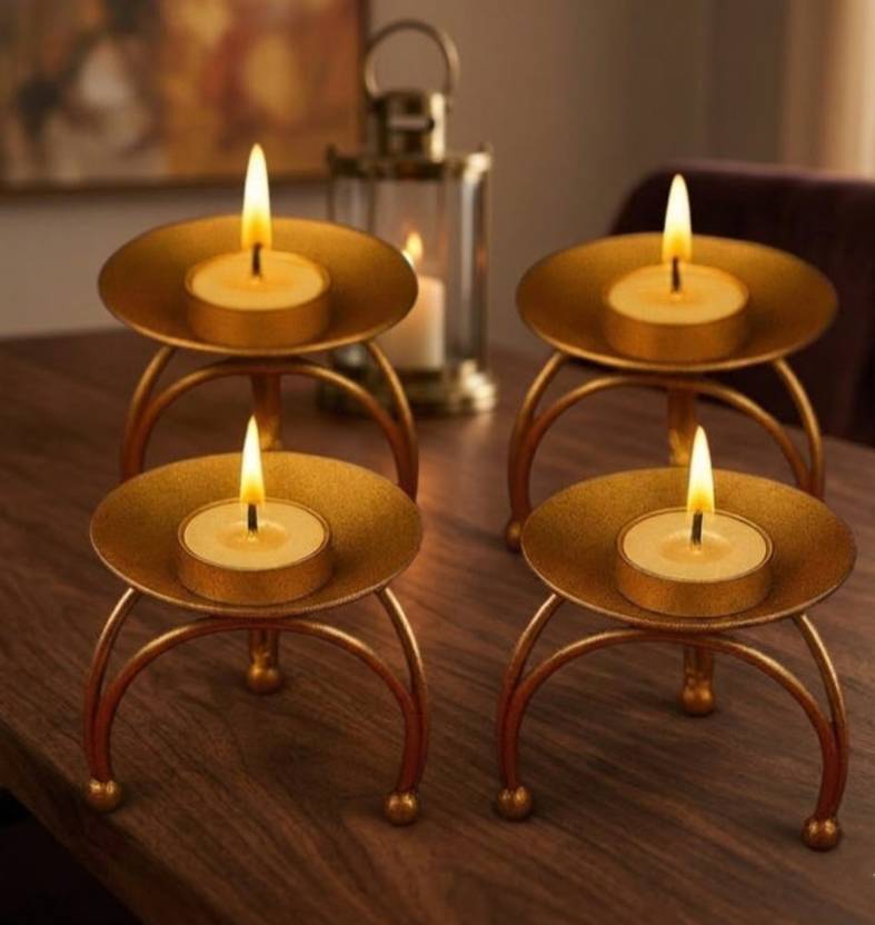 BlessYou Iron Candle Holder Set