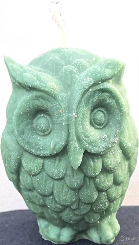 Celestial Auraa Owl Candle | Home decorative item | Showpiece Candle