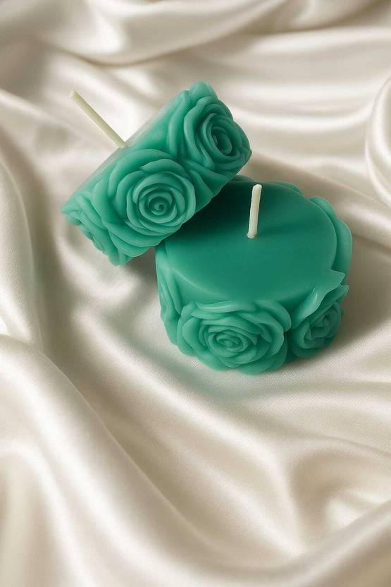 Aashvi Royal Candles Forest Rose Soy Wax, Hand Made Candle Candle