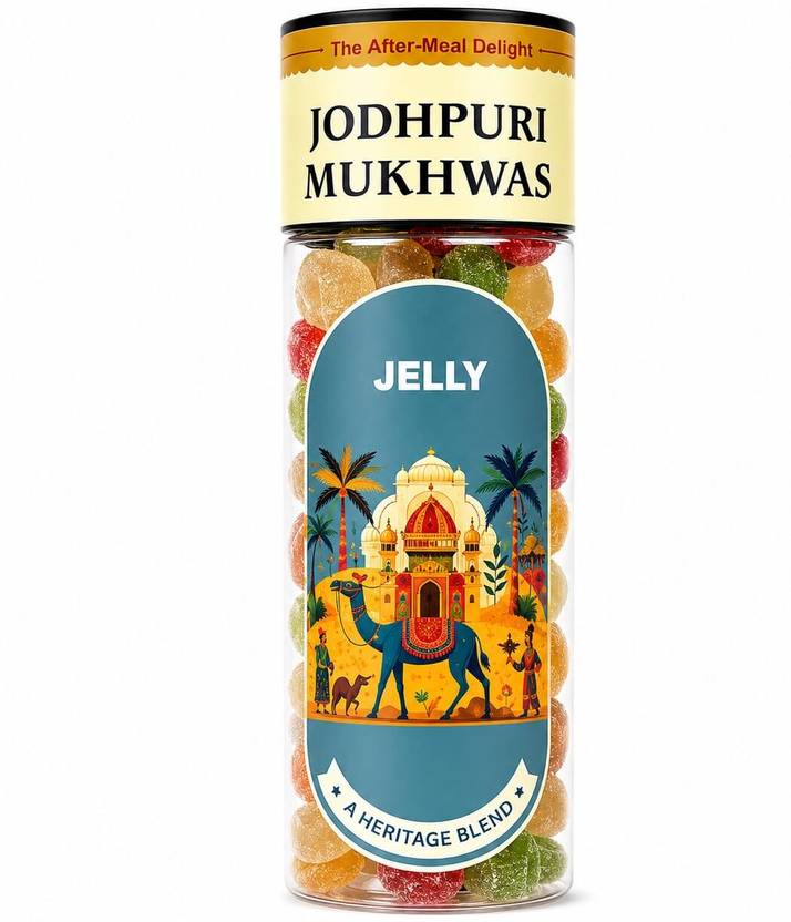 JODHPURI MUKHWAS Jelly | Delicious & Colorful Dessert | Easy to Make | Multiple Flavors Fruity Jelly Beans