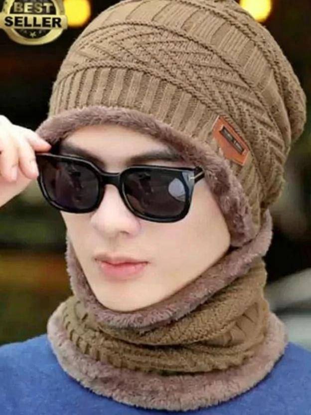 Bhagwati Enterprises Woven Beanie