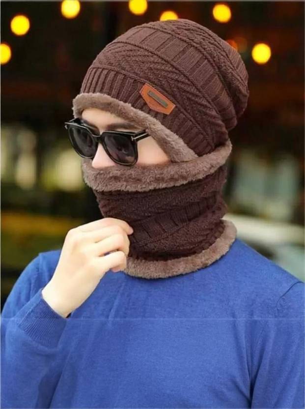 Bhagwati Enterprises Woven Beanie