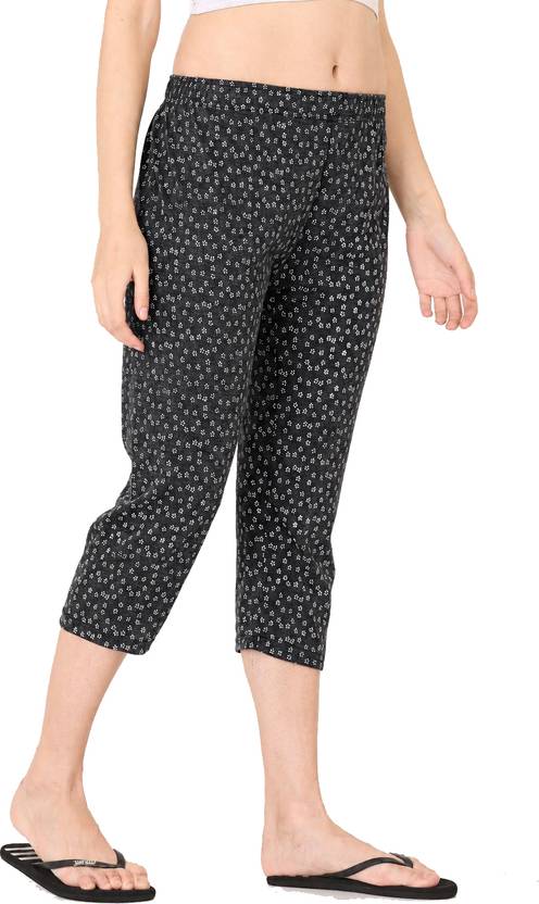 Ddaspration Women Grey Capri