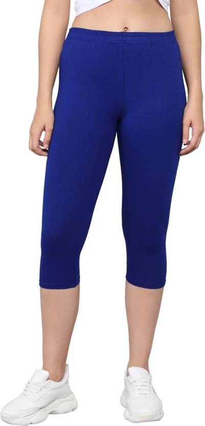 NGT Women Blue Capri