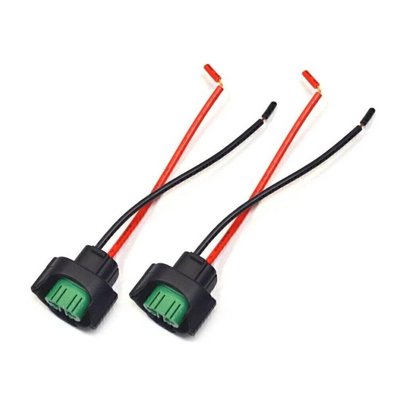 AUTO PEARL H8 wiring socket holder female adapter Cable plug for fog light lamp 2 pcs Car Bulb Holder