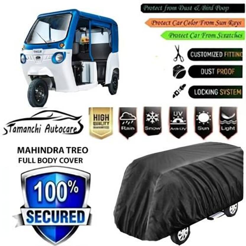 Tamanchi Autocare Car Cover For Mahindra Universal For Autorickshaw