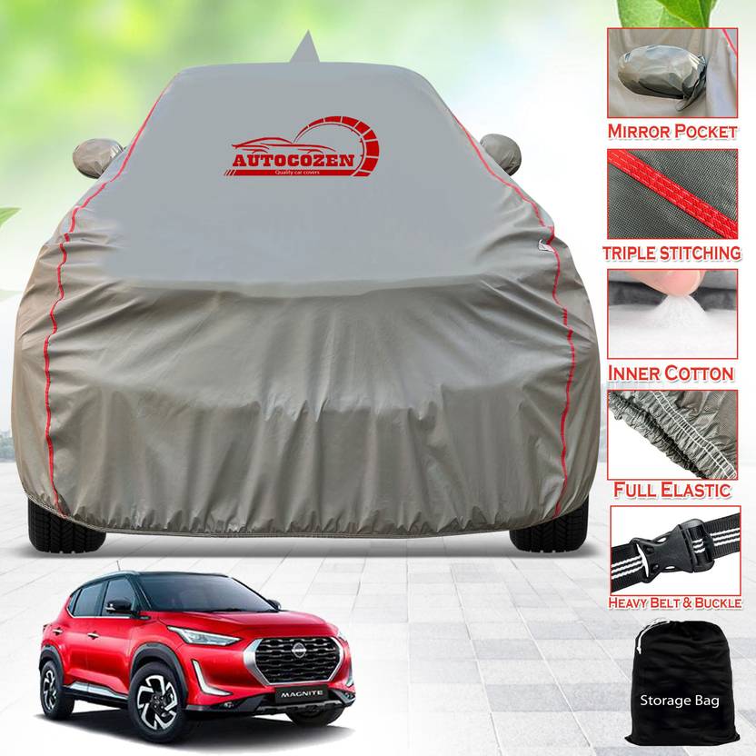 AUTOCOZEN Car Cover For Nissan Magnite (With Mirror Pockets)