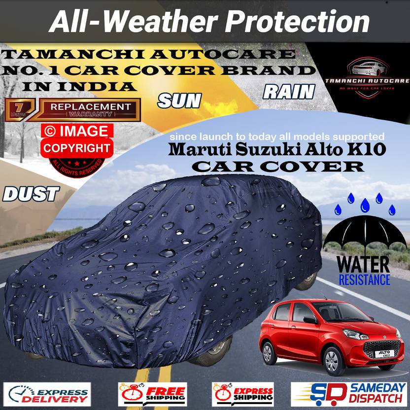 Tamanchi Autocare Car Cover For Maruti, Maruti Suzuki Alto, Alto 800, Alto K10