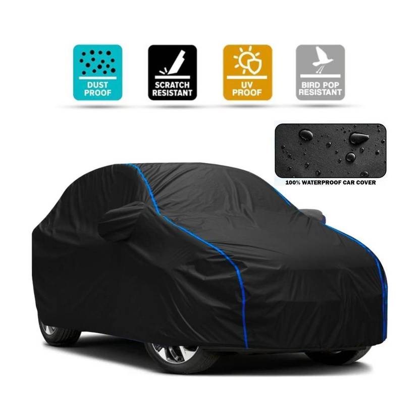 Autohaux Car Cover For Maruti Suzuki Alto, Alto 800, Alto 800 CNG LX (With Mirror Pockets)