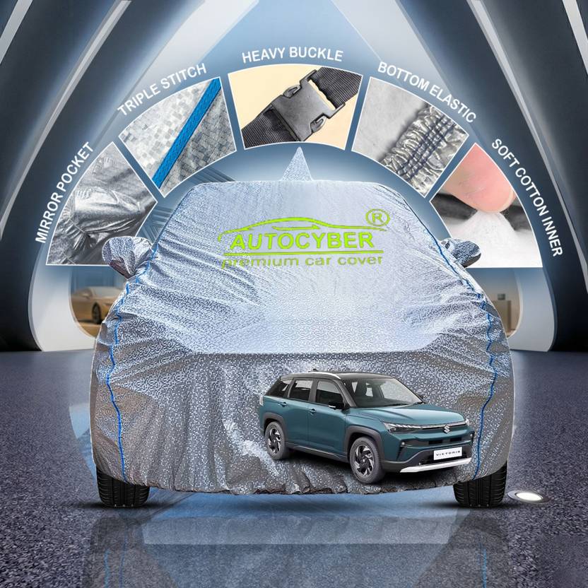 autocyber Car Cover For Maruti Suzuki Victoris (With Mirror Pockets)