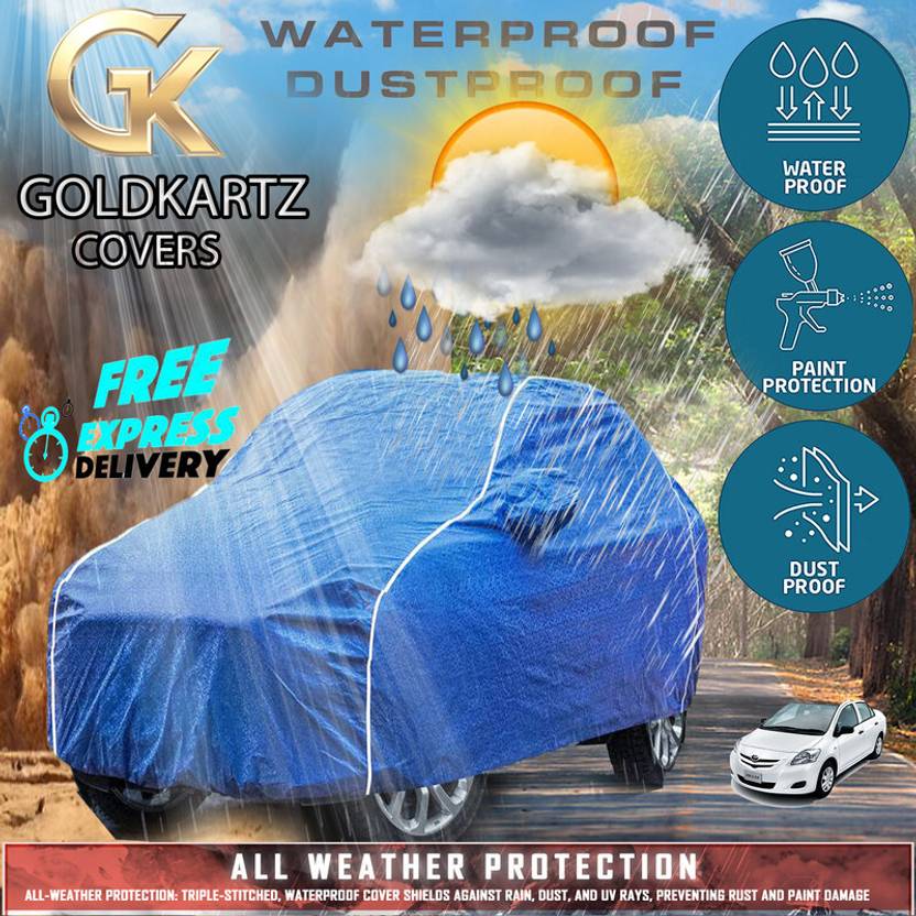 GOLDKARTZ Car Cover For Maruti Suzuki XL6 (With Mirror Pockets) Price